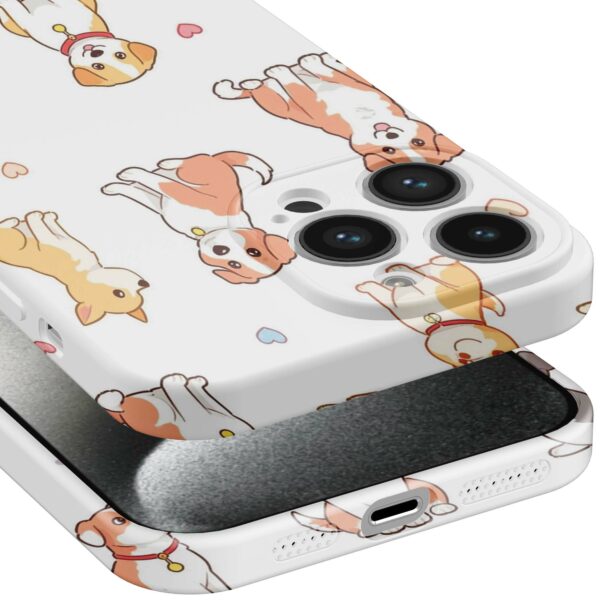 honden opdruk_iPhone 15 Pro telefoonhoesje met volledige rondom bedrukking (5)
