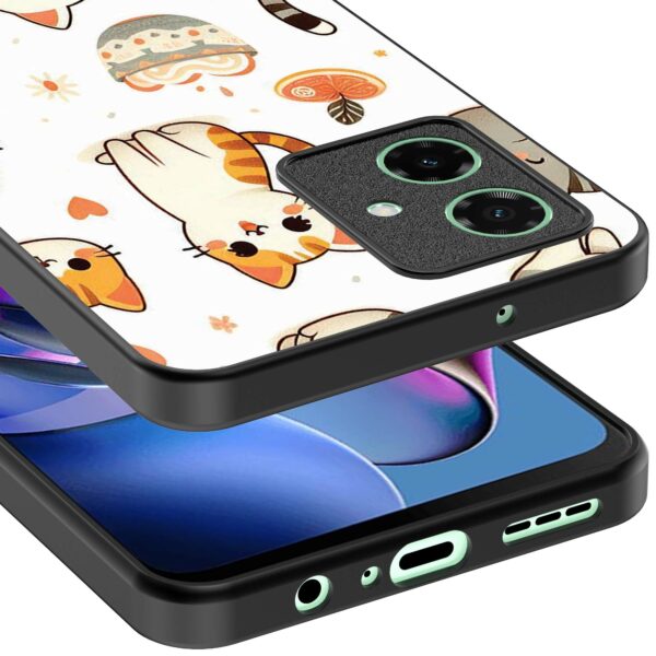 katten opdruk_Motorola Moto G64 telefoonhoesje (3)