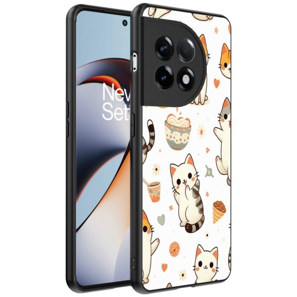 katten opdruk_OnePlus 11R Telefoonhoesje (1)