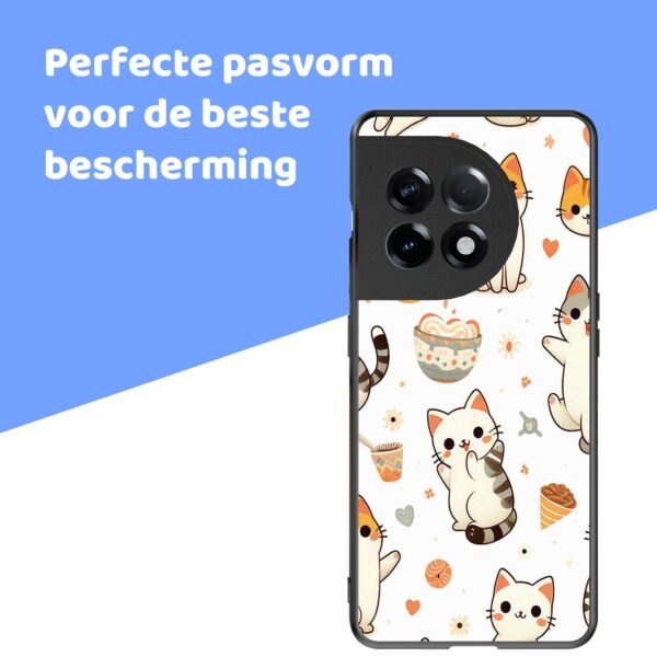 katten opdruk_OnePlus 11R Telefoonhoesje (4)