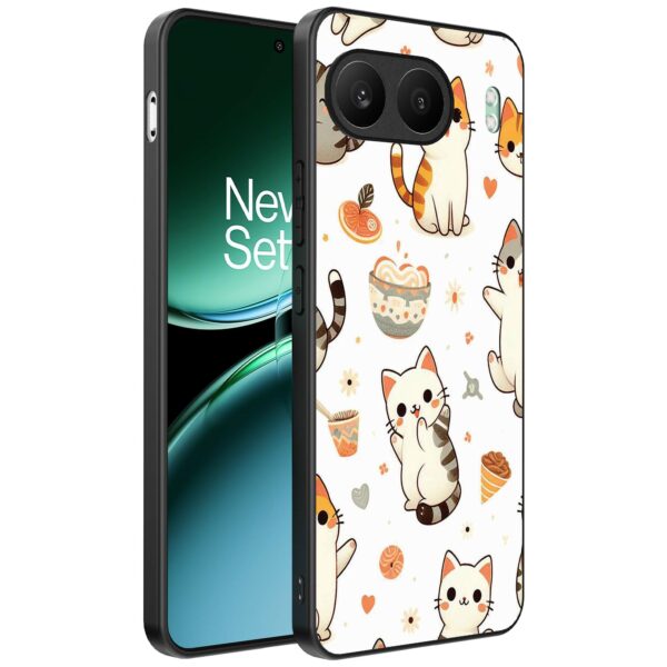 katten opdruk_OnePlus Nord 4 Telefoonhoesje (1)