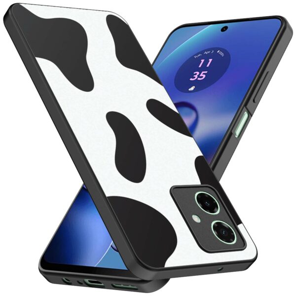 koeienvlekken opdruk_Motorola Moto G64 telefoonhoesje (2)