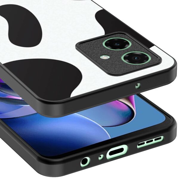 koeienvlekken opdruk_Motorola Moto G64 telefoonhoesje (3)