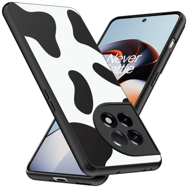 koeienvlekken opdruk_OnePlus 11R Telefoonhoesje (2)