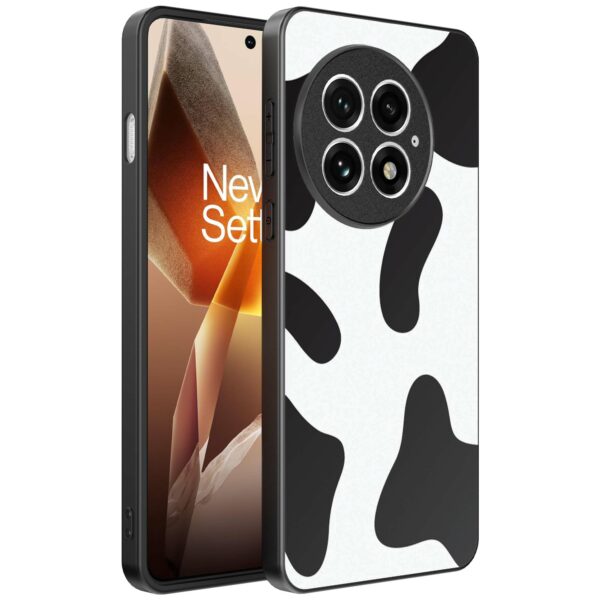 koeienvlekken opdruk_OnePlus 13 Telefoonhoesje (1)
