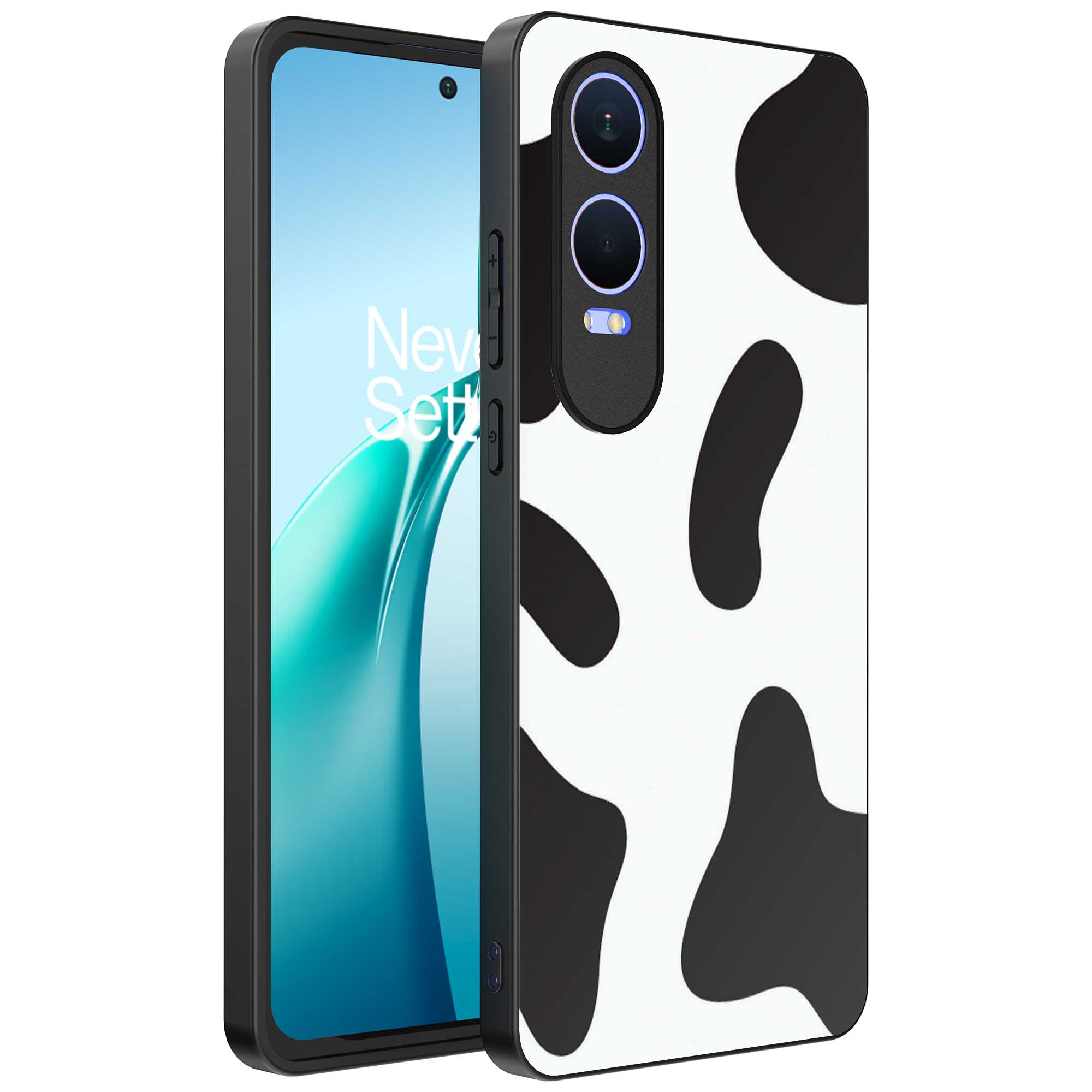 koeienvlekken opdruk_OnePlus Nord CE 4 Lite Telefoonhoesje (1)