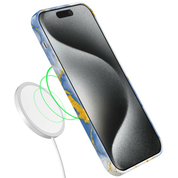 lichtblauw goud marmer opdruk_iPhone 15 Pro telefoonhoesje met volledige rondom bedrukking (7)
