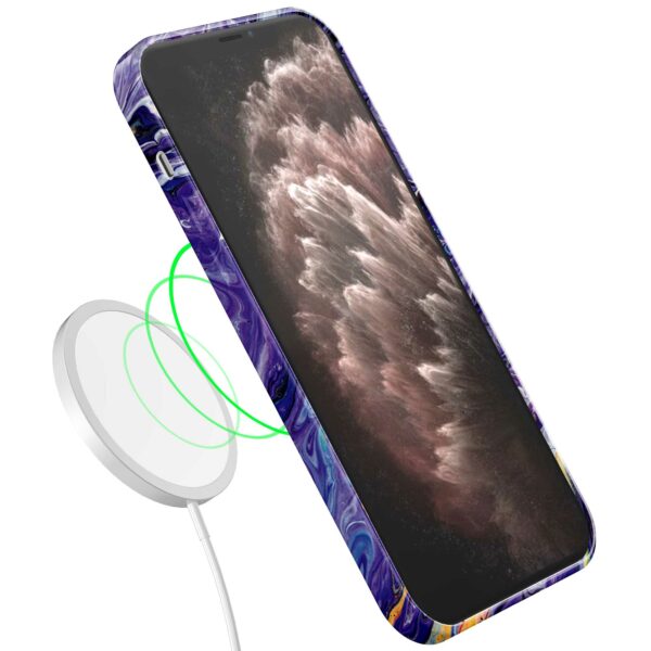paars goud marmer opdruk_iPhone 11 Pro Max telefoonhoesje met volledige rondom bedrukking (7)
