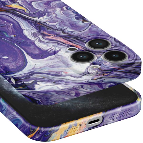 paars goud marmer opdruk_iPhone 11 Pro telefoonhoesje met volledige rondom bedrukking (5)
