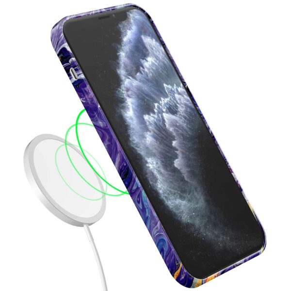 paars goud marmer opdruk_iPhone 11 Pro telefoonhoesje met volledige rondom bedrukking (7)
