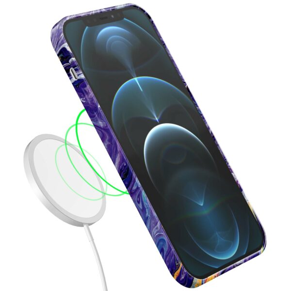 paars goud marmer opdruk_iPhone 12 Pro telefoonhoesje met volledige rondom bedrukking (7)