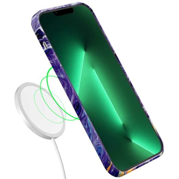 paars goud marmer opdruk_iPhone 13 Pro Max telefoonhoesje met volledige rondom bedrukking (7)