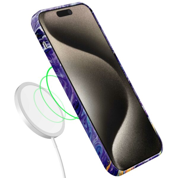paars goud marmer opdruk_iPhone 15 Pro Max telefoonhoesje met volledige rondom bedrukking (7)