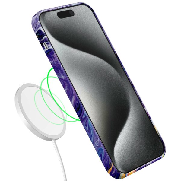 paars goud marmer opdruk_iPhone 15 Pro telefoonhoesje met volledige rondom bedrukking (7)
