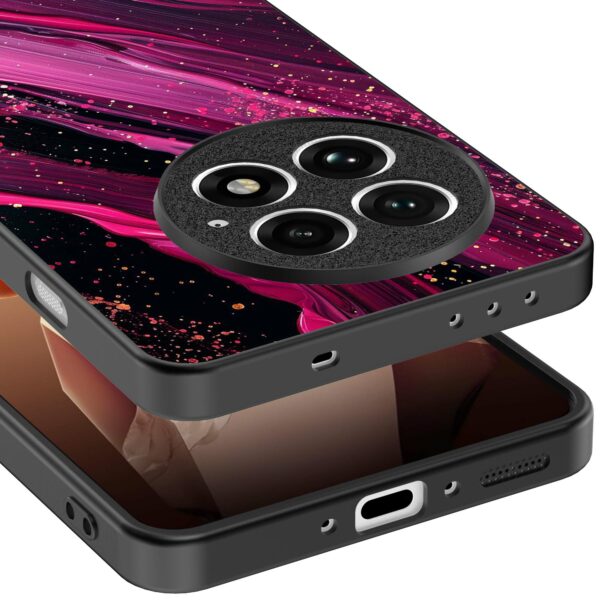 paars roze marmer opdruk_OnePlus 13 Telefoonhoesje (3)