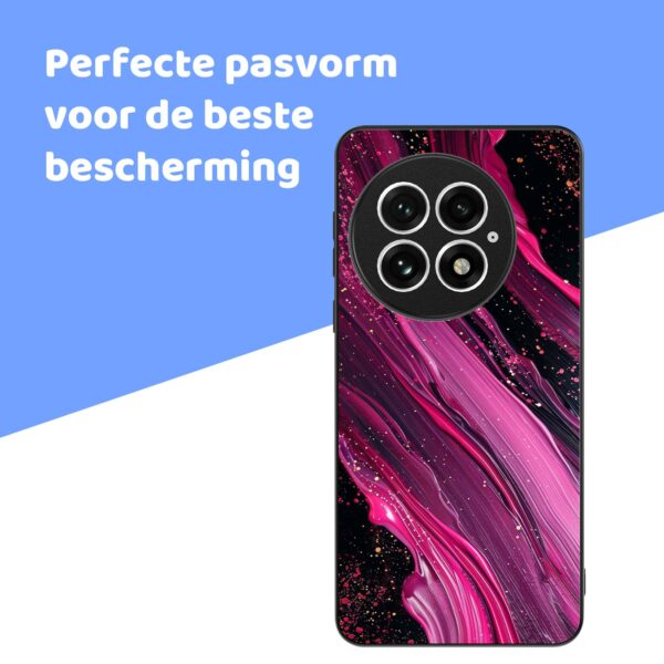 paars roze marmer opdruk_OnePlus 13 Telefoonhoesje (4)