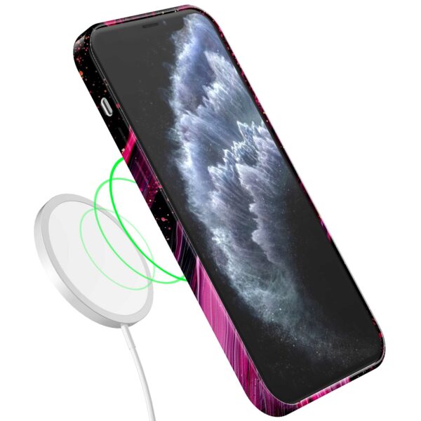 paars roze marmer opdruk_iPhone 11 Pro telefoonhoesje met volledige rondom bedrukking (7)