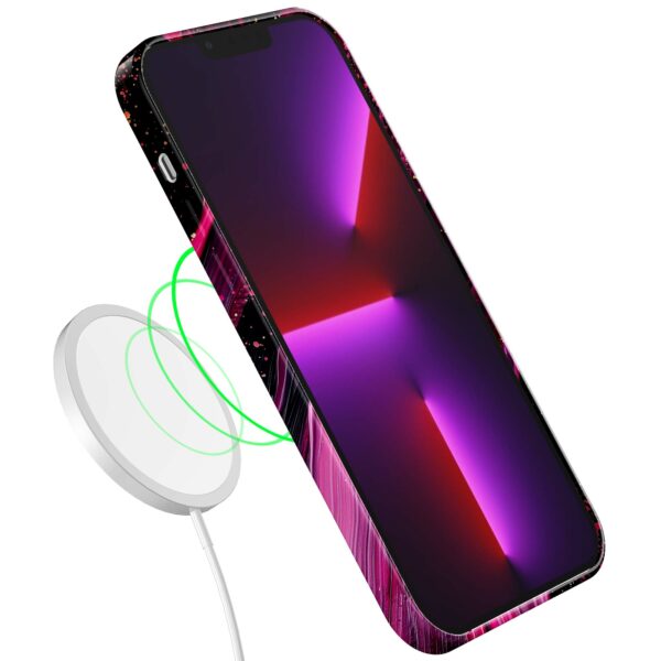paars roze marmer opdruk_iPhone 13 Pro telefoonhoesje met volledige rondom bedrukking (7)