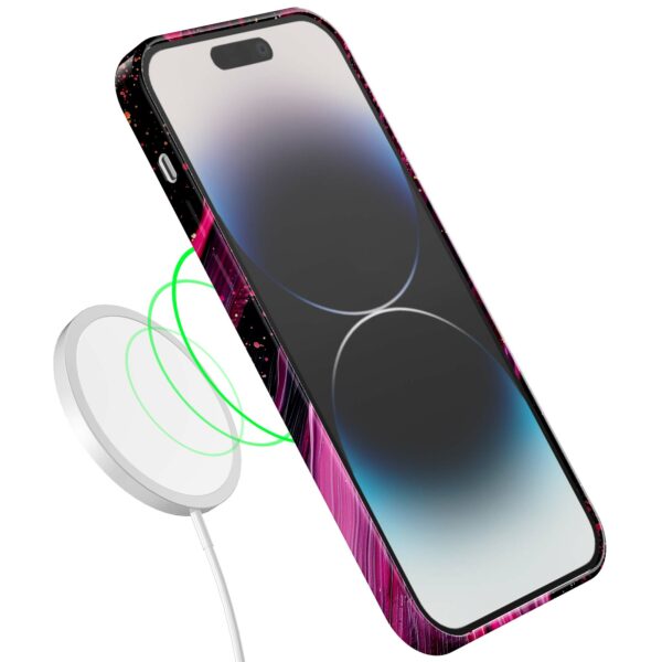 paars roze marmer opdruk_iPhone 14 Pro telefoonhoesje met volledige rondom bedrukking (7)