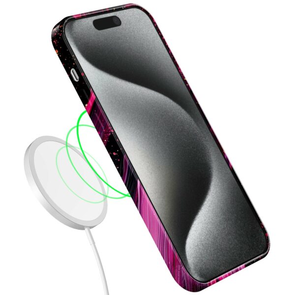 paars roze marmer opdruk_iPhone 15 Pro telefoonhoesje met volledige rondom bedrukking (7)