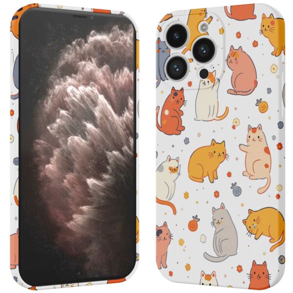 poezen opdruk_iPhone 11 Pro Max telefoonhoesje met volledige rondom bedrukking (3)