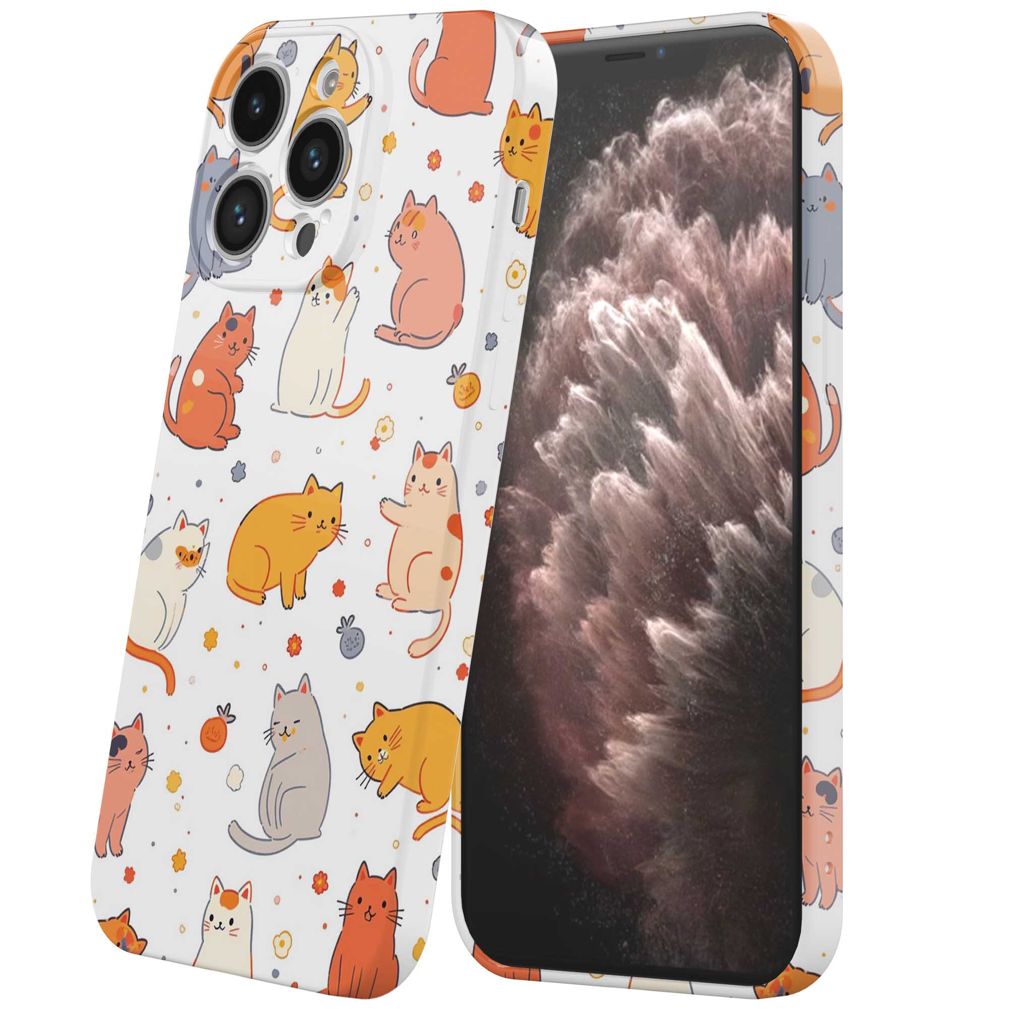 poezen opdruk_iPhone 11 Pro Max telefoonhoesje met volledige rondom bedrukking (6)