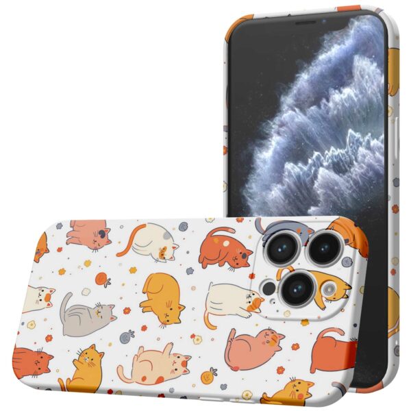 poezen opdruk_iPhone 11 Pro telefoonhoesje met volledige rondom bedrukking (1)