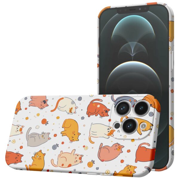 poezen opdruk_iPhone 12 Pro Max telefoonhoesje met volledige rondom bedrukking (1)