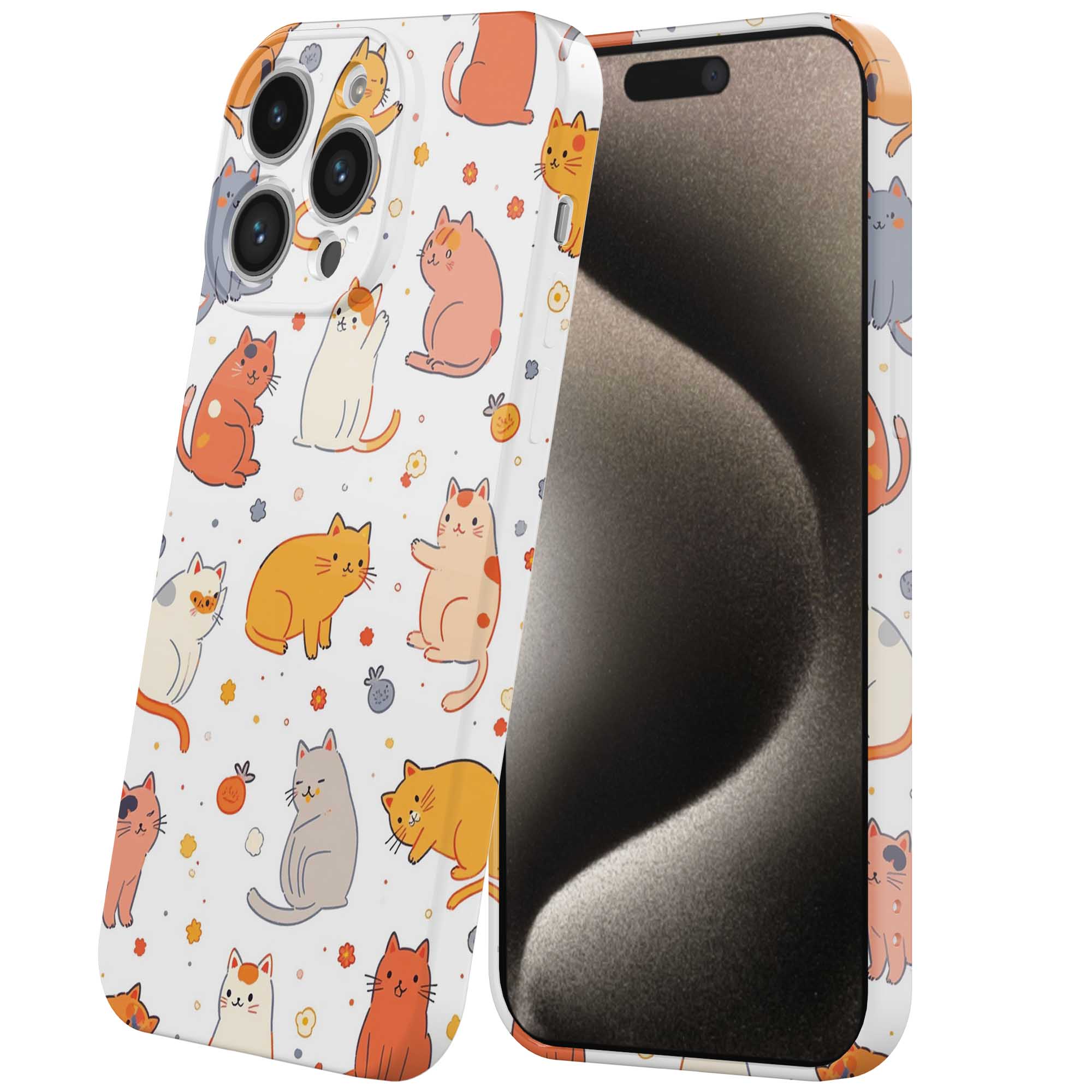 poezen opdruk_iPhone 15 Pro Max telefoonhoesje met volledige rondom bedrukking (6)