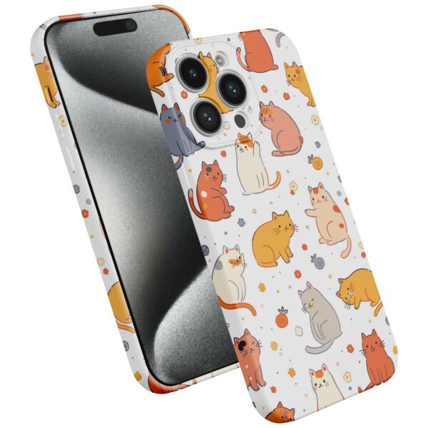 poezen opdruk_iPhone 15 Pro telefoonhoesje met volledige rondom bedrukking (2)