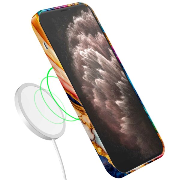 regenboog goud marmer opdruk_iPhone 11 Pro Max telefoonhoesje met volledige rondom bedrukking (7)