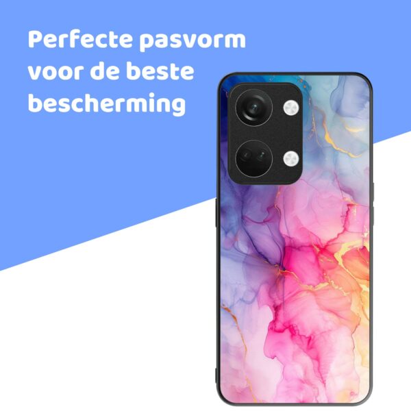 regenboog marmer opdruk_OnePlus Nord 3 Telefoonhoesje (4)