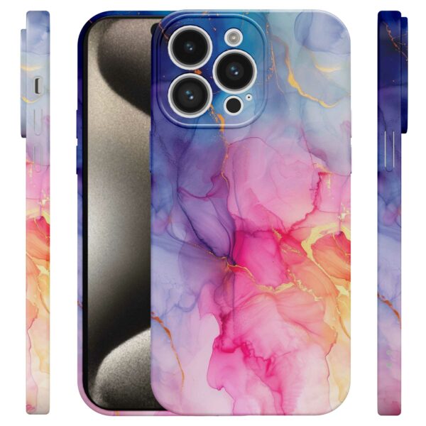 regenboog marmer opdruk_iPhone 15 Pro Max telefoonhoesje met volledige rondom bedrukking (4)regenboog marmer opdruk_iPhone 15 Pro Max telefoonhoesje met volledige rondom bedrukking (4)