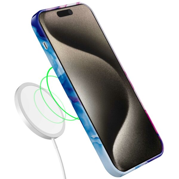 roze blauw marmer opdruk_iPhone 15 Pro Max telefoonhoesje met volledige rondom bedrukking (7)