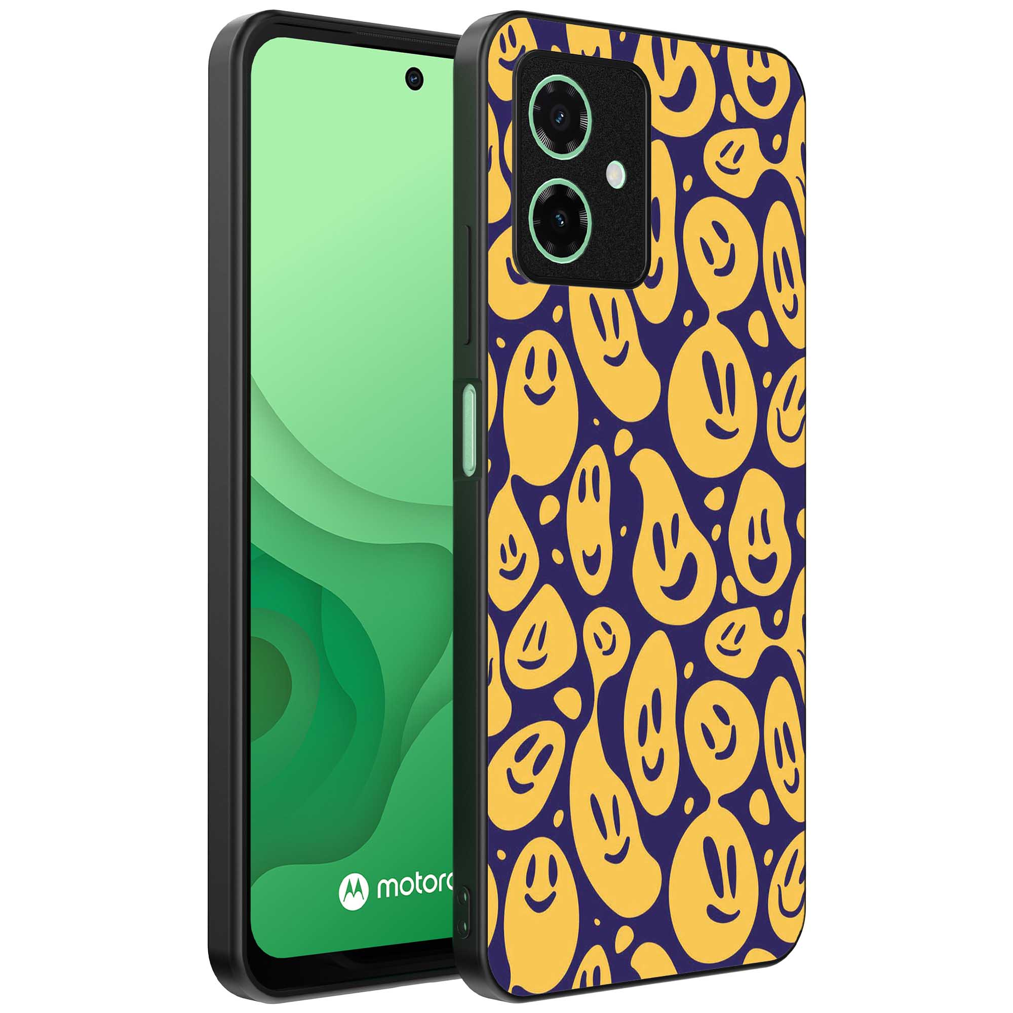 smileys opdruk_Motorola Moto G54 telefoonhoesje met