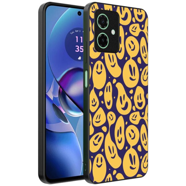 smileys opdruk_Motorola Moto G55 telefoonhoesje (1)