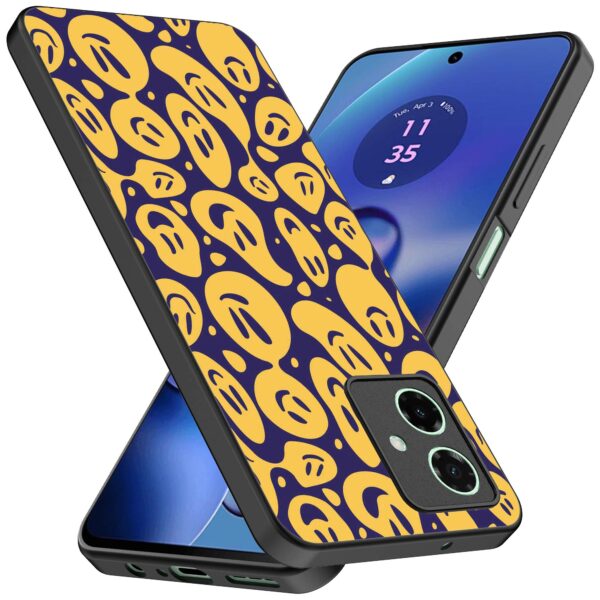 smileys opdruk_Motorola Moto G55 telefoonhoesje (2)