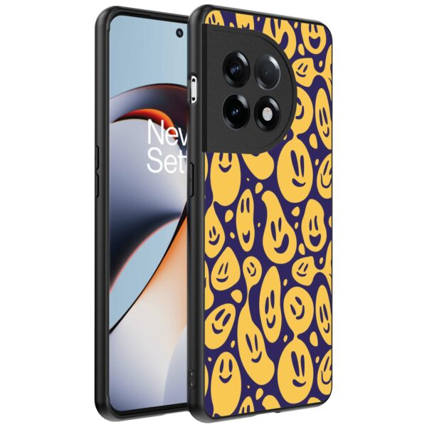 smileys opdruk_OnePlus 11R Telefoonhoesje (1)