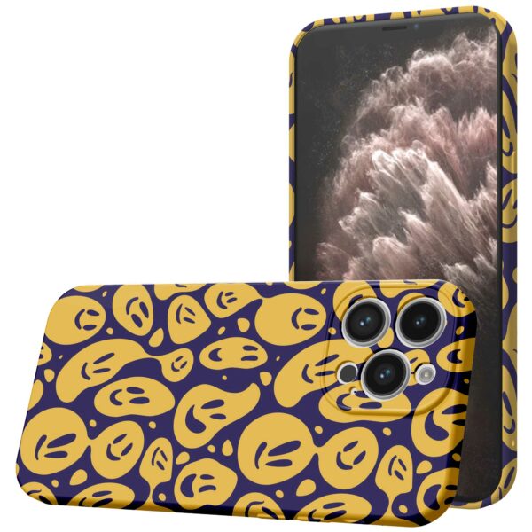 smileys opdruk_iPhone 11 Pro Max telefoonhoesje met volledige rondom bedrukking (1)