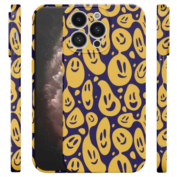 smileys opdruk_iPhone 11 Pro Max telefoonhoesje met volledige rondom bedrukking (4)