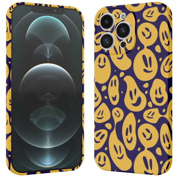 smileys opdruk_iPhone 12 Pro Max telefoonhoesje met volledige rondom bedrukking (3)