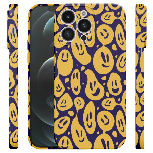 smileys opdruk_iPhone 12 Pro Max telefoonhoesje met volledige rondom bedrukking (4)