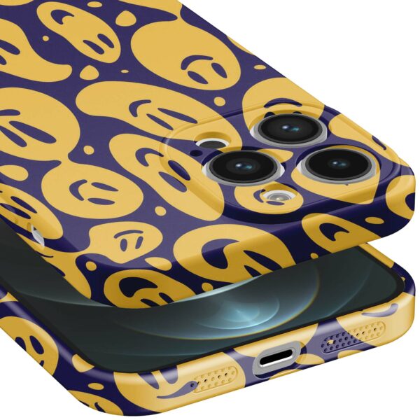 smileys opdruk_iPhone 12 Pro Max telefoonhoesje met volledige rondom bedrukking (5)