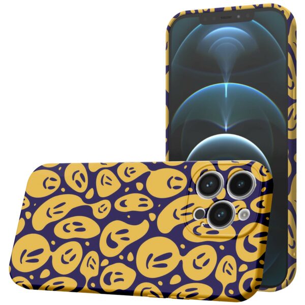 smileys opdruk_iPhone 12 Pro telefoonhoesje met volledige rondom bedrukking (1)