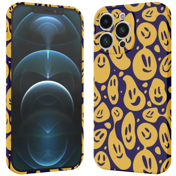 smileys opdruk_iPhone 12 Pro telefoonhoesje met volledige rondom bedrukking (3)
