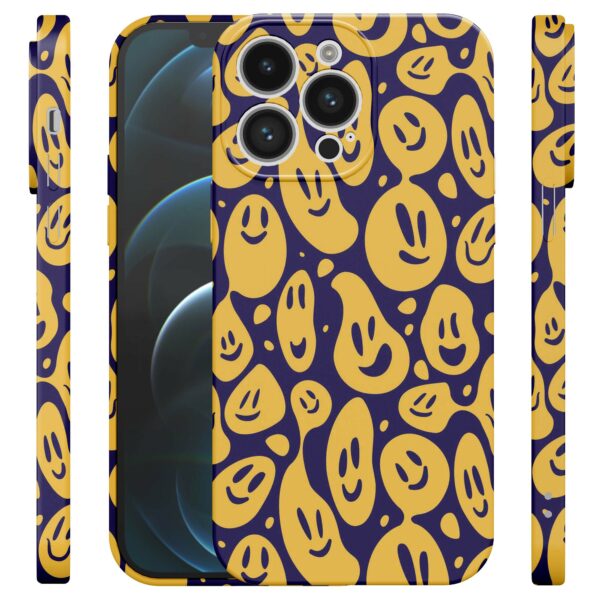 smileys opdruk_iPhone 12 Pro telefoonhoesje met volledige rondom bedrukking (4)
