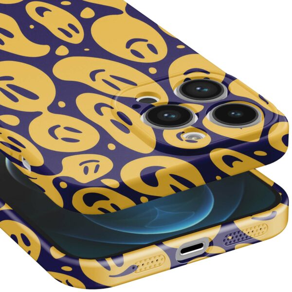 smileys opdruk_iPhone 12 Pro telefoonhoesje met volledige rondom bedrukking (5)