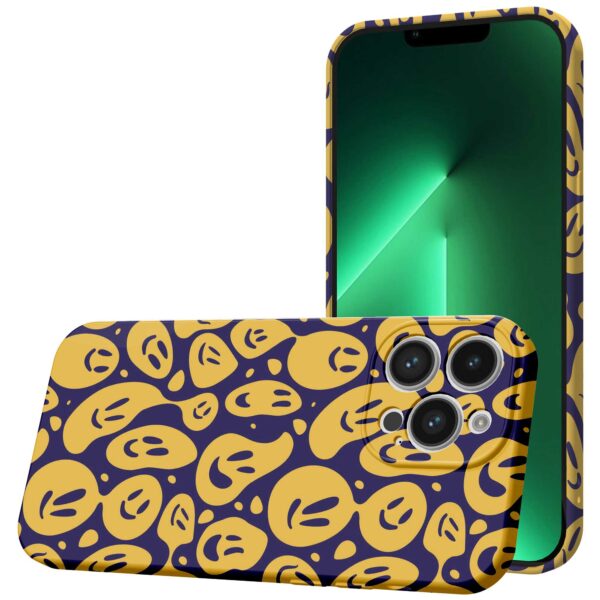 smileys opdruk_iPhone 13 Pro Max telefoonhoesje met volledige rondom bedrukking (1)