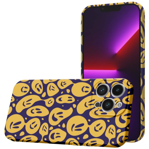 smileys opdruk_iPhone 13 Pro telefoonhoesje met volledige rondom bedrukking (1)