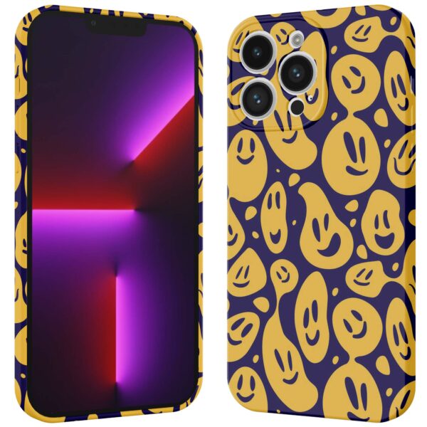 smileys opdruk_iPhone 13 Pro telefoonhoesje met volledige rondom bedrukking (3)